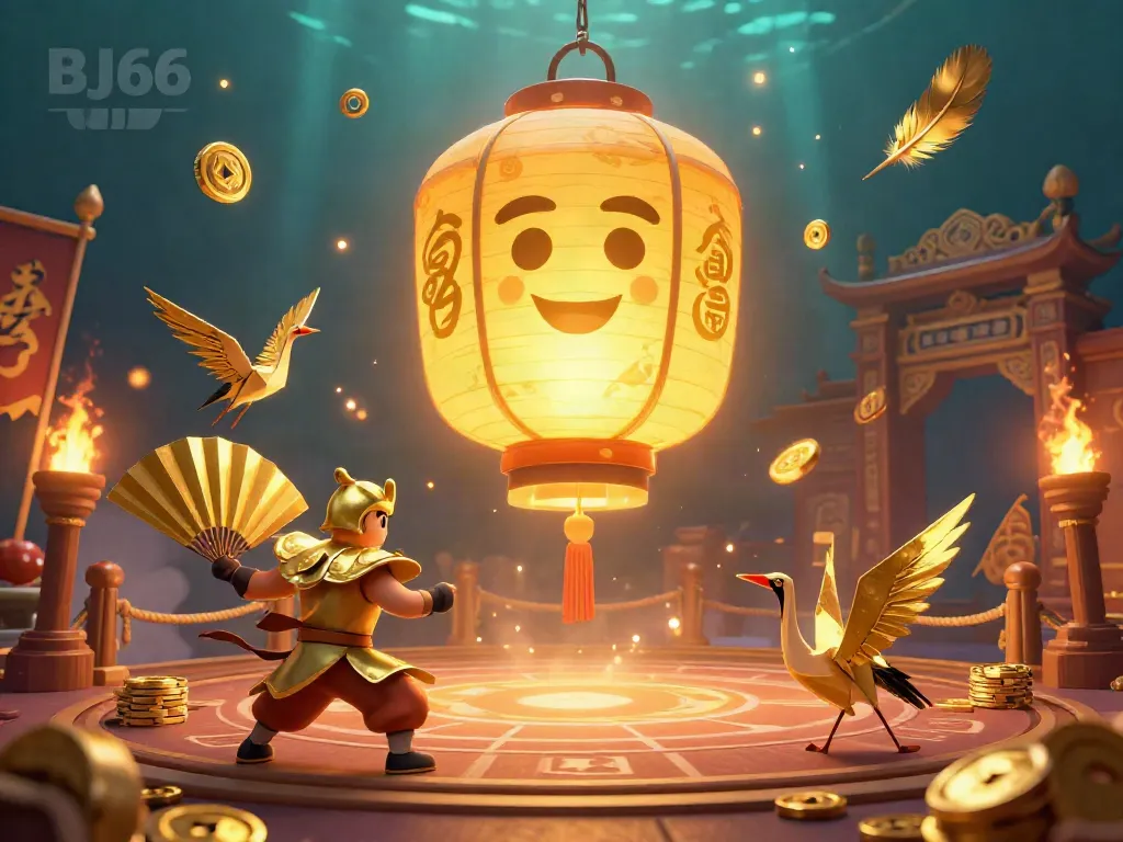 Engage with BJ66's vibrant casino experience through dynamic gameplay and colorful characters.