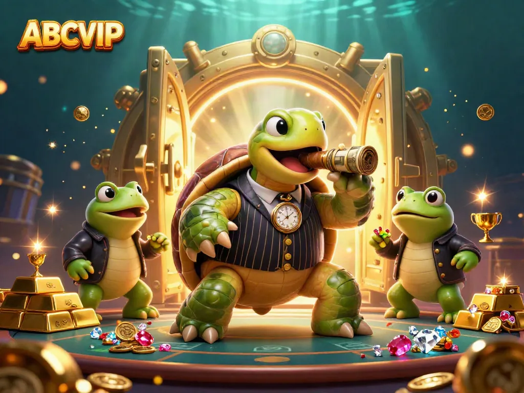 Experience thrilling action with ABCVIP's vibrant casino scene featuring iconic characters and treasures.