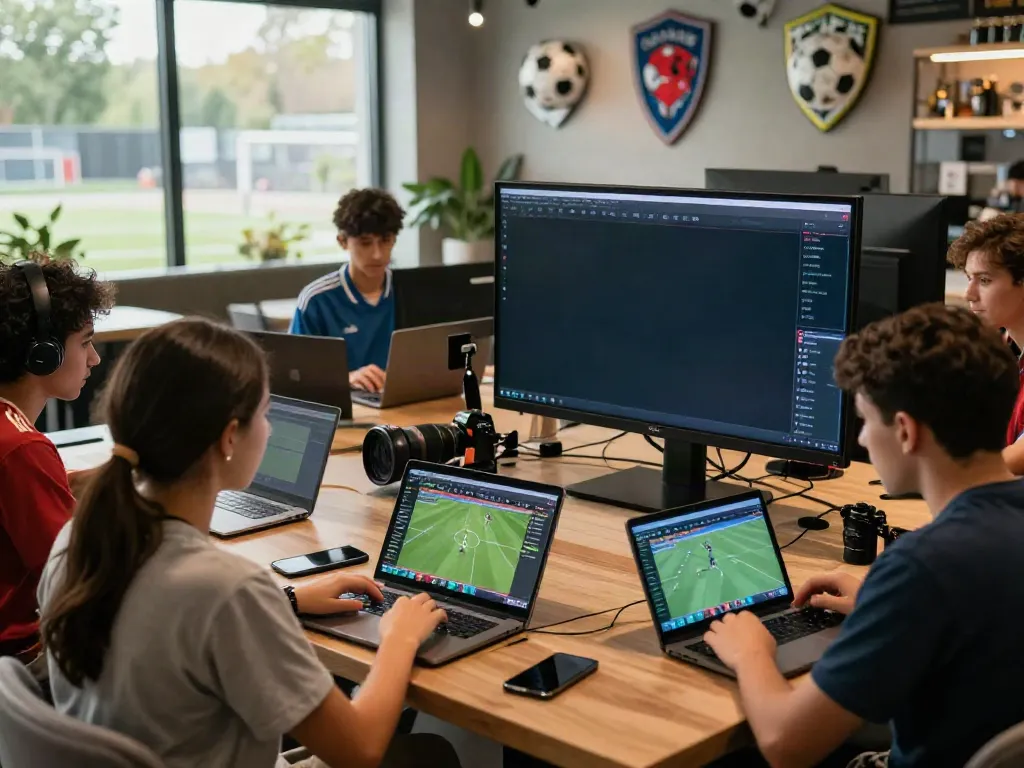 WWBOLA betting scene with players analyzing sports odds in a vibrant venue.
