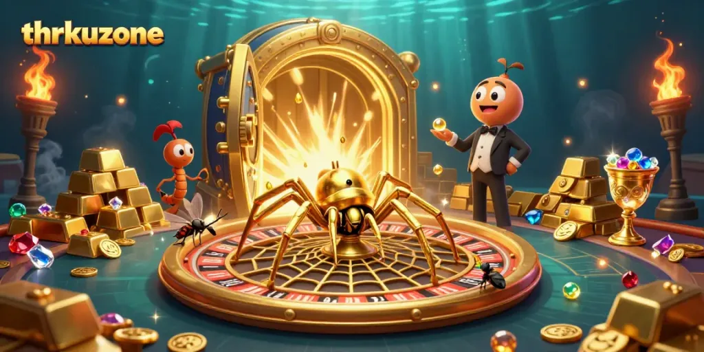 Spin the roulette wheel and win big with thrkuzone's exciting games and juicy rewards.